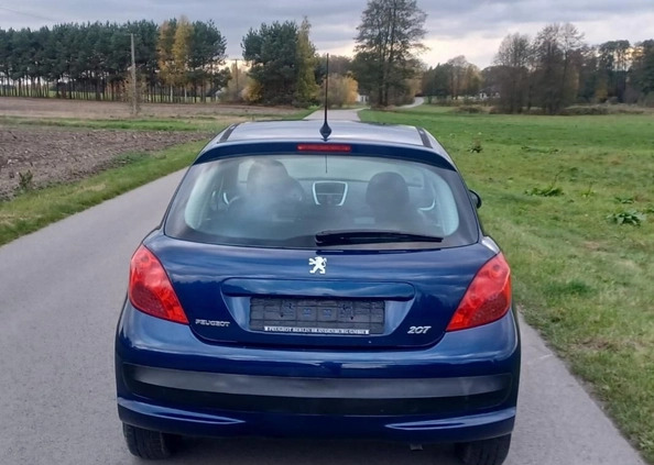 Peugeot 207 cena 10500 przebieg: 125461, rok produkcji 2009 z Ryki małe 562